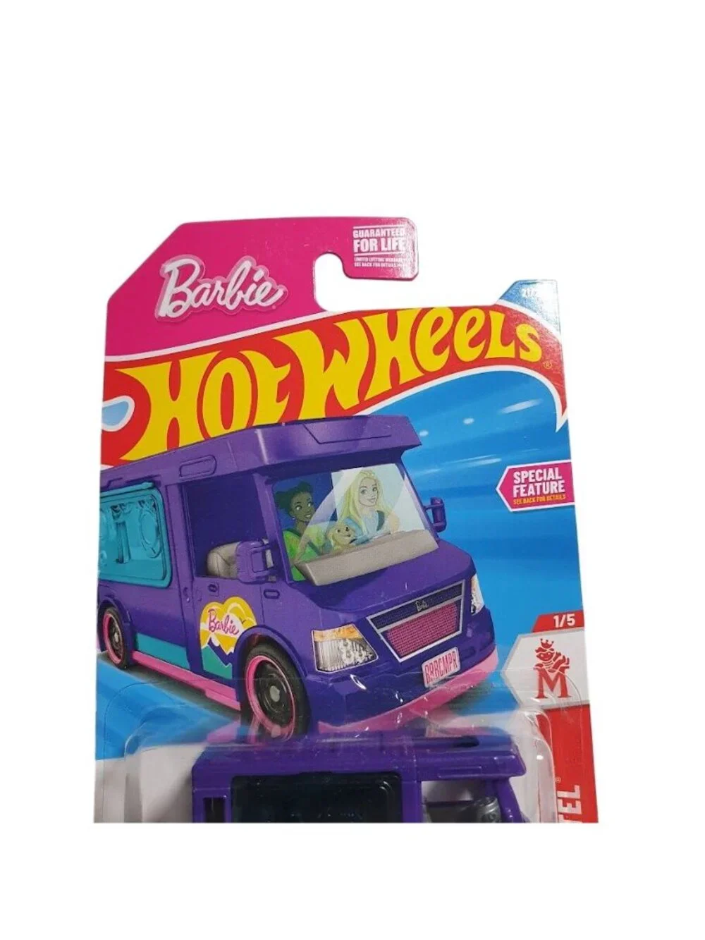 Hot Wheels Barbie Dream Camper Purple Pink Mattel Collectible Die-Cast Toy Girl